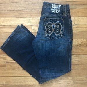 ⬇️45 Express Jeans Rocco Slim Straight Jeans 33x32